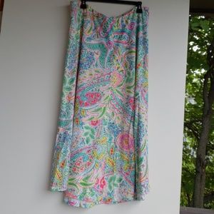 American Living | bright colorful skirt